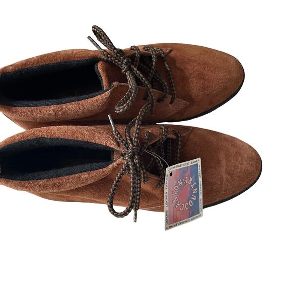 Canyon Country Womens Brown Susan Leather Shoes Boots NEW Size 7 - Picture 6 of 8
